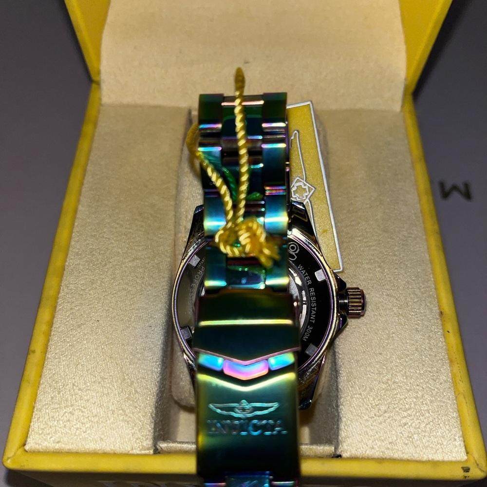 Invicta Multicolor Watch with Black Dial - Picture 7 of 8